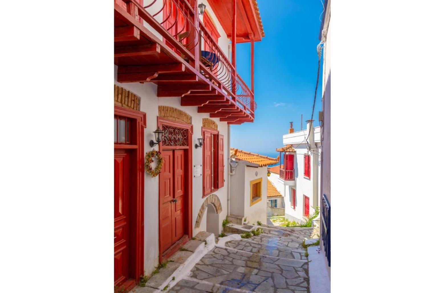 Villa Glafki Panormos  Экстерьер фото