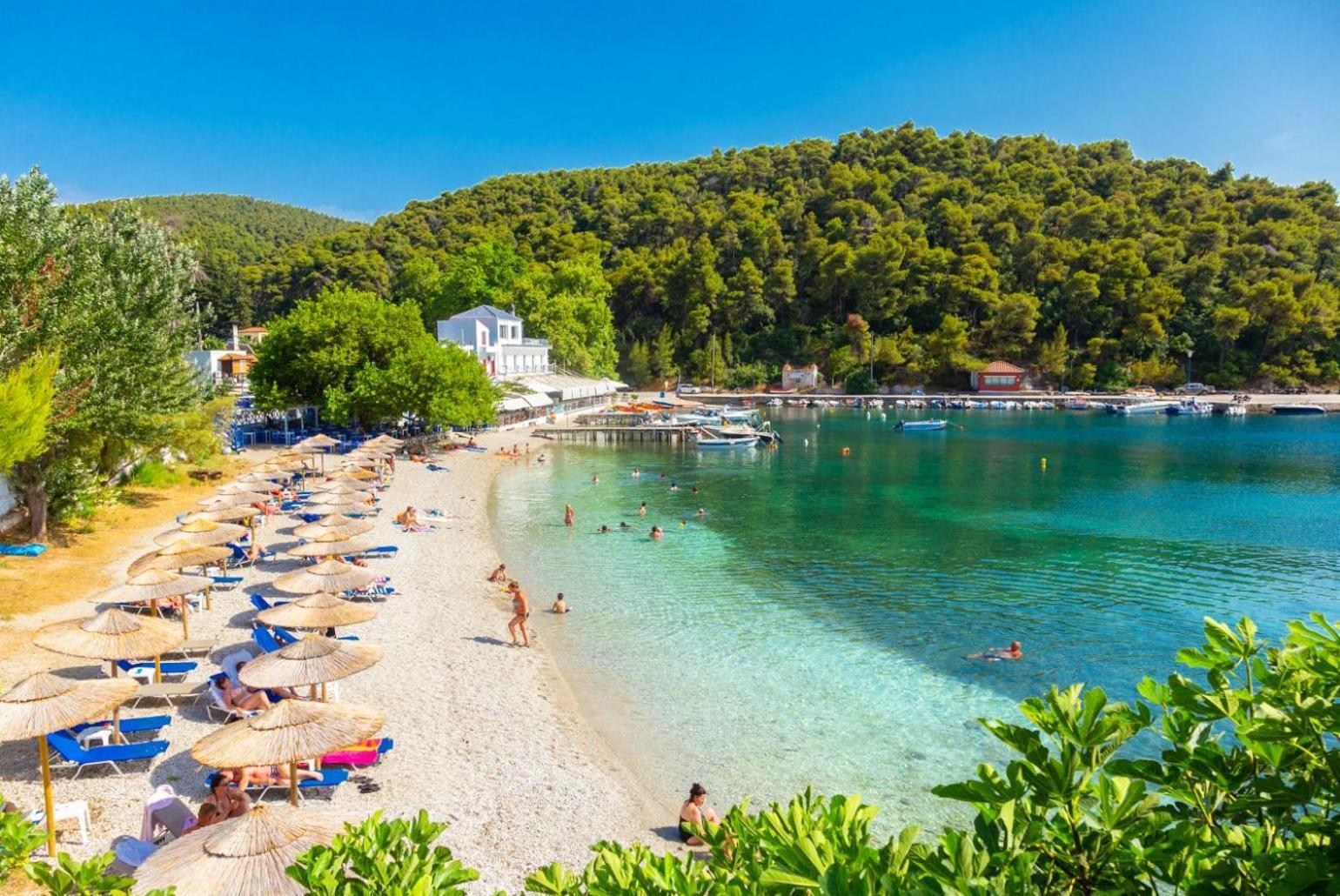 Villa Glafki Panormos  Экстерьер фото