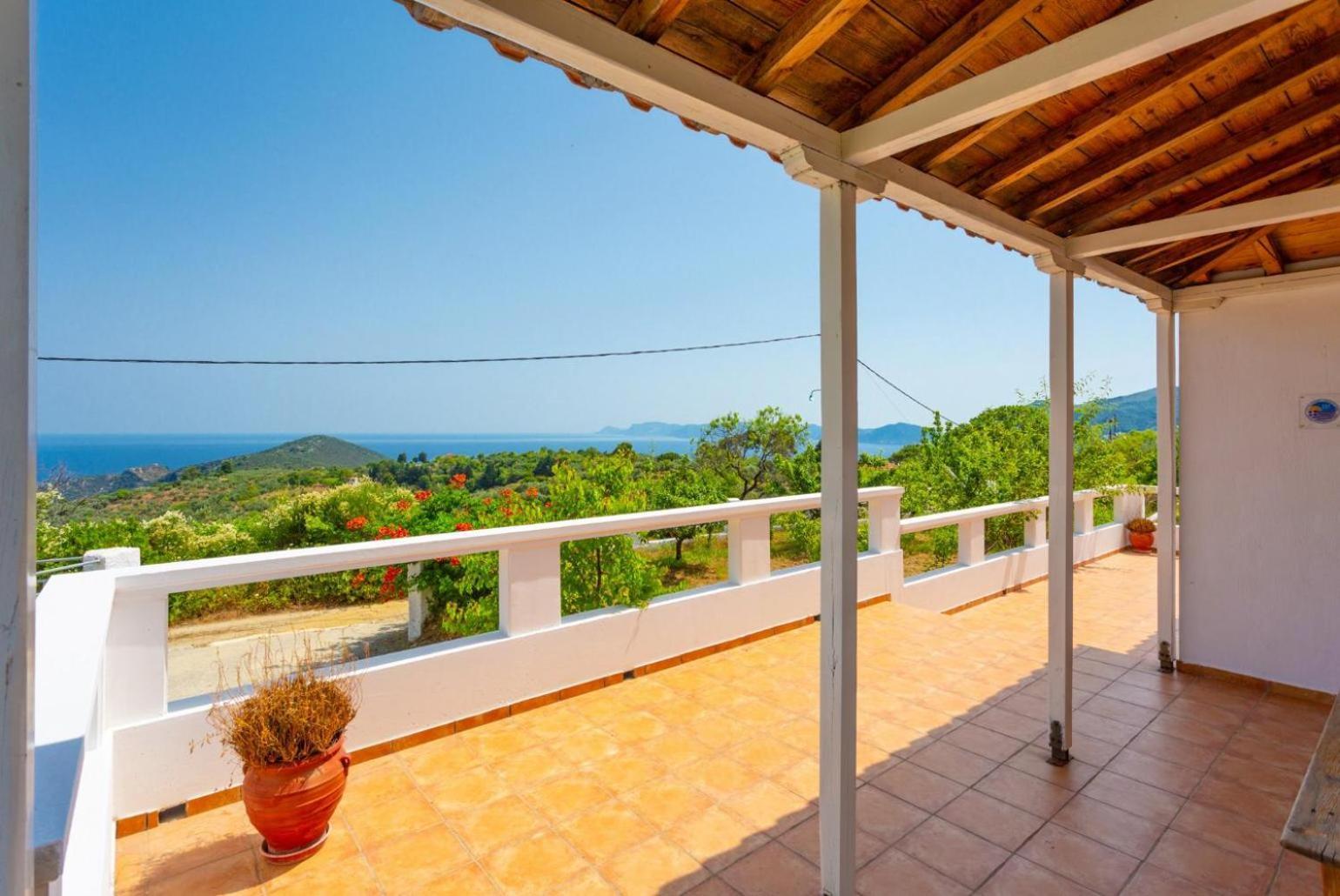 Villa Glafki Panormos  Экстерьер фото