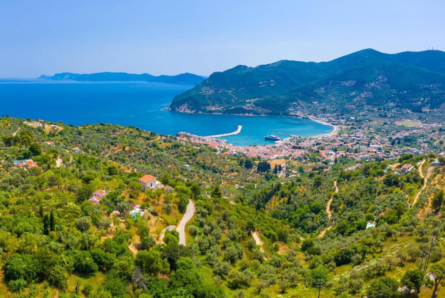 Villa Glafki Panormos  Экстерьер фото