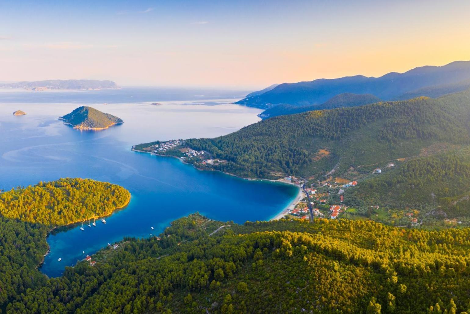 Villa Glafki Panormos  Экстерьер фото