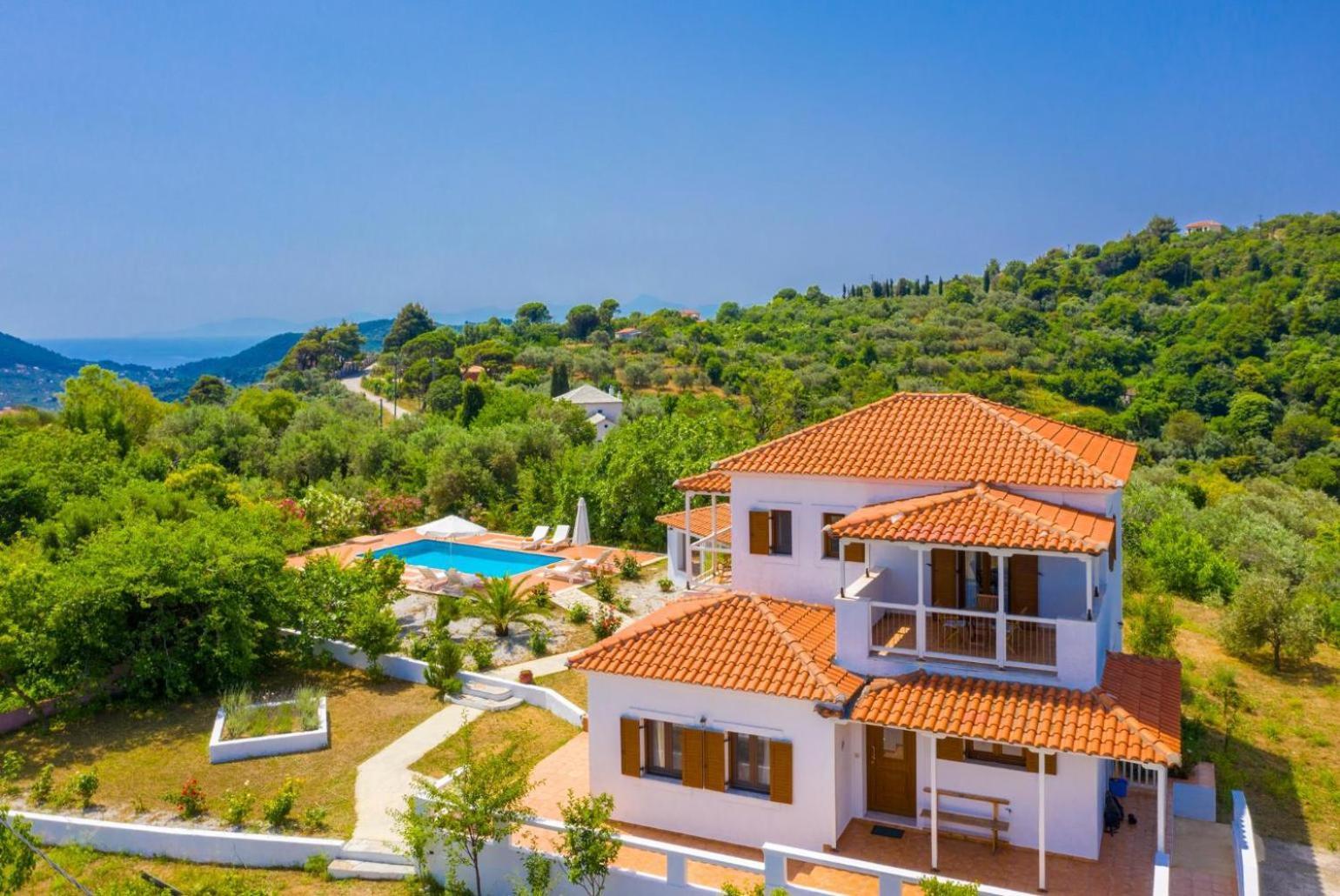 Villa Glafki Panormos  Экстерьер фото