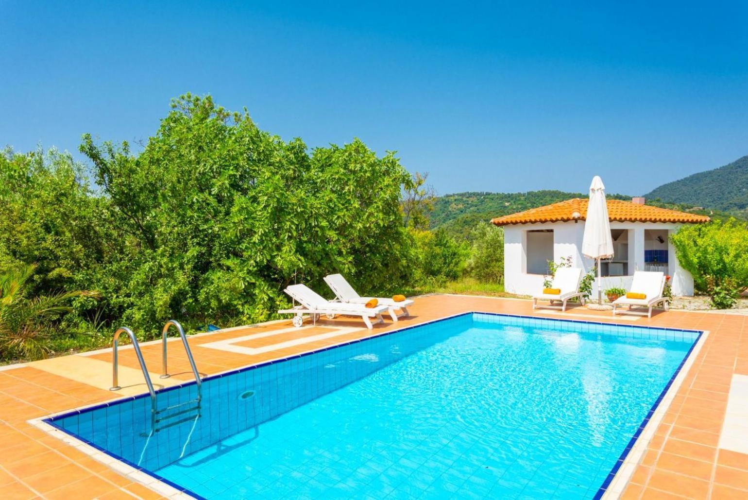Villa Glafki Panormos  Экстерьер фото