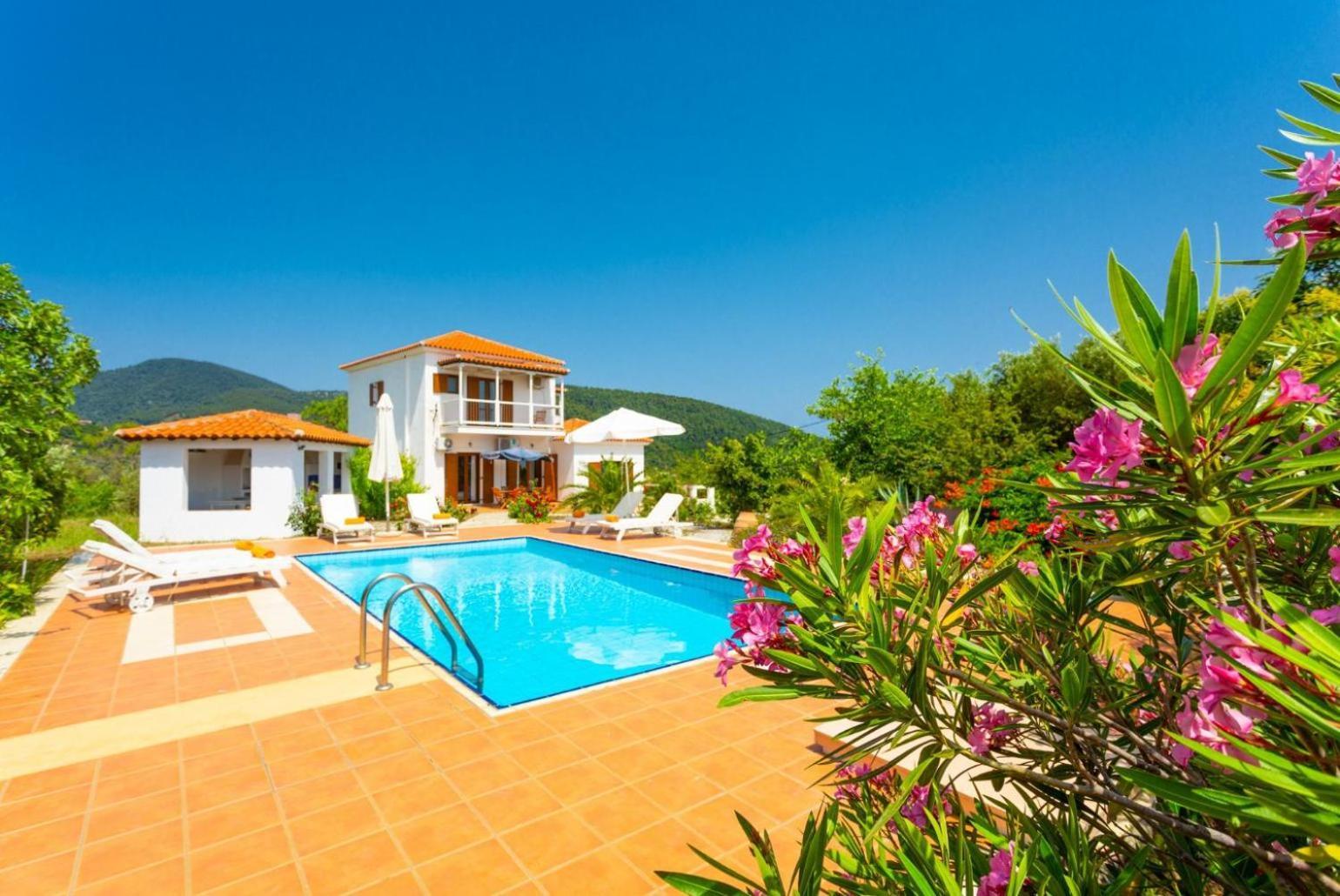 Villa Glafki Panormos  Экстерьер фото